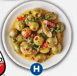 Foodland AusFresh Marinated Split Green Olives or Green Olive Chilli & Garlic Mix offer