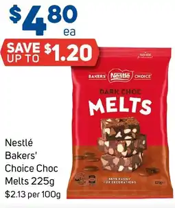 Foodland Nestlé Bakers' Choice Choc Melts offer