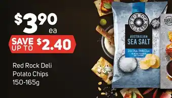 Foodland Red Rock Deli Potato Chips offer