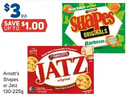 Foodland Arnott's Shapes or Jatz offer