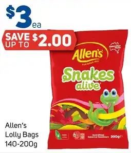 Foodland Allen's Lolly Bags offer