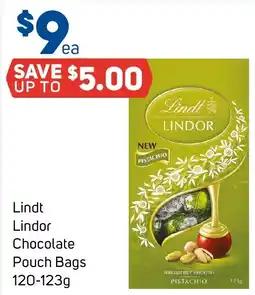 Foodland Lindt Lindor Chocolate Pouch Bags offer