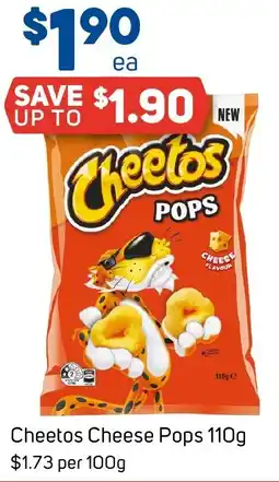 Foodland Cheetos Cheese Pops offer