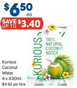 Foodland Kurious Coconut Water offer