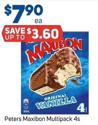 Foodland Peters Maxibon Multipack offer