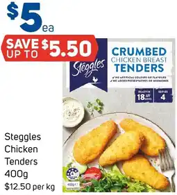 Foodland Steggles Chicken Tenders offer
