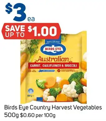 Foodland Birds Eye Country Harvest Vegetables offer