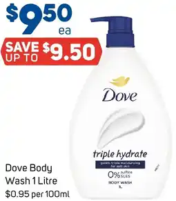 Foodland Dove Body Wash offer