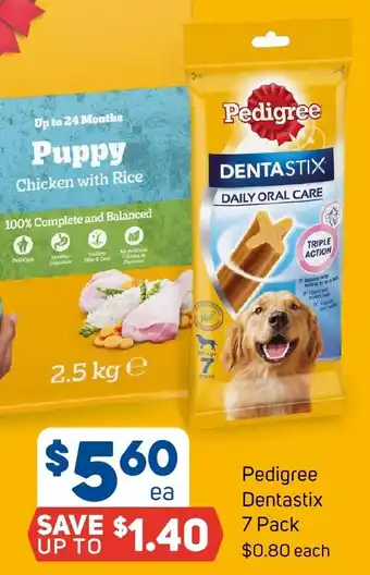 Foodland Pedigree Dentastix offer