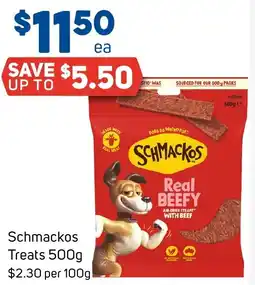 Foodland Schmackos Treats offer