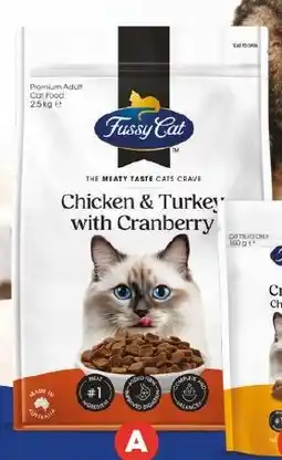 Foodland Fussy Cat Grain Free Dry Cat Food offer