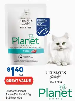 Foodland Ultimates Planet Aware Cat Food offer