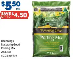 Foodland Brunnings Naturally Good Potting Mix offer
