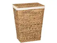 Howards Storage World Howards Water Hyacinth Laundry Hamper Rectangular offer