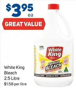 Foodland White King Bleach offer