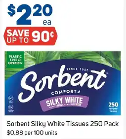 Foodland Sorbent Silky White Tissues offer