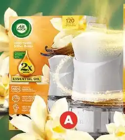 Foodland Air Wick 2 x Essential Oil Vanilla & Shea Butter Plug In Diffuser offer