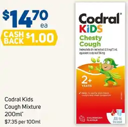 Foodland Codral Kids Cough Mixture offer