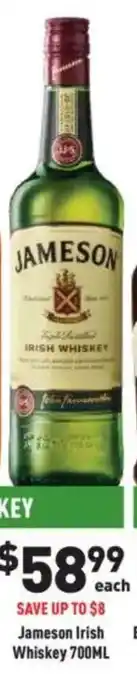 Liquor Legends Jameson Irish Whiskey offer