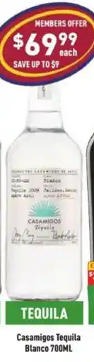 Liquor Legends Casamigos Tequila Blanco offer