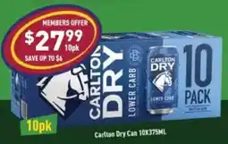 Liquor Legends Carlton Dry Can offer