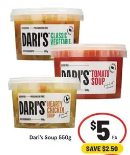 IGA Dari's Soup offer