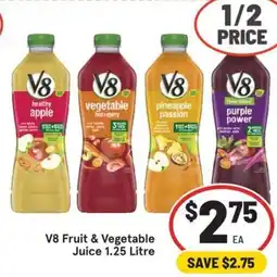 IGA V8 Fruit & Vegetable Juice offer