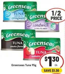 IGA Greenseas Tuna offer