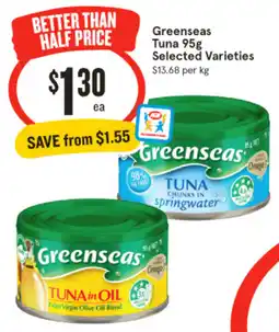 IGA Greenseas tuna offer