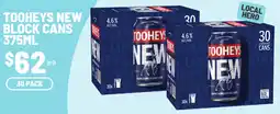 IGA Tooheys new block cans offer