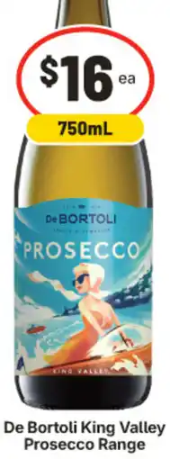 IGA De Bortoli King Valley Prosecco Range offer