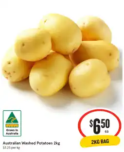 IGA Australian Washed Potatoes offer