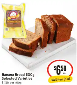 IGA Banana Bread offer