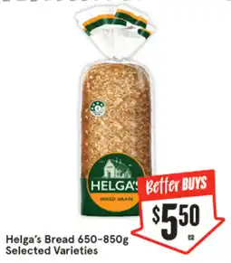 IGA Helga's Bread offer