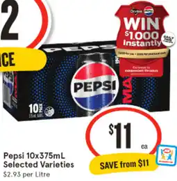 IGA Pepsi offer
