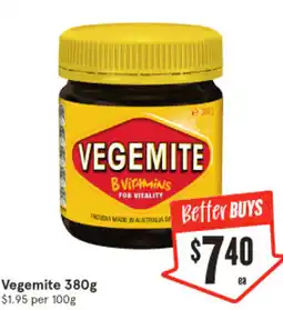 IGA Vegemite offer