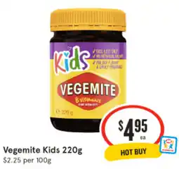 IGA Vegemite Kids offer