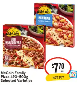 IGA McCain Family Pizza offer