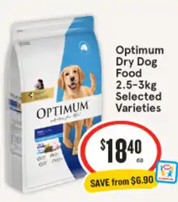 IGA Optimum Dry Dog Food offer