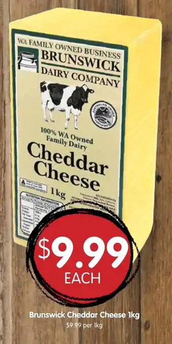 Spudshed Brunswick Cheddar Cheese offer