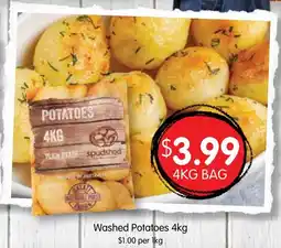Spudshed Washed Potatoes offer