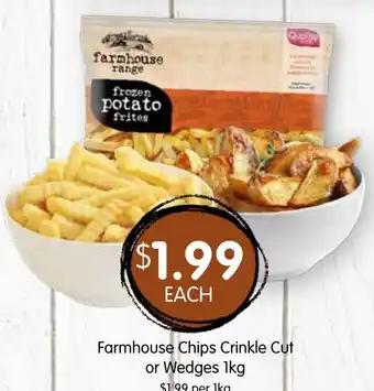Farmhouse Chips Crinkle Cut or Wedges