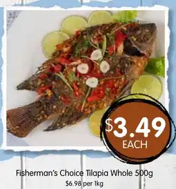 Spudshed Fisherman's Choice Tilapia Whole offer