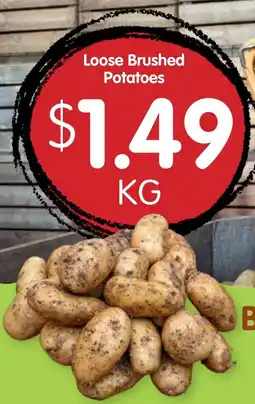 Spudshed Loose Brushed Potatoes offer