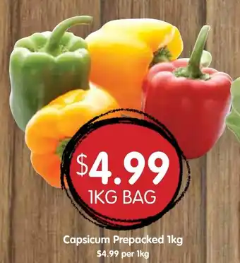Spudshed Capsicum Prepacked offer