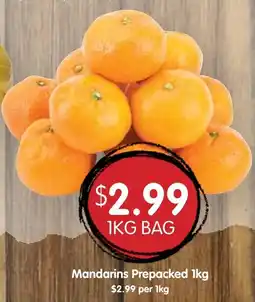 Spudshed Mandarins Prepacked offer