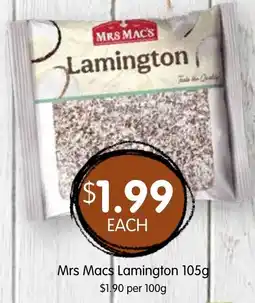 Spudshed Mrs Macs Lamington offer