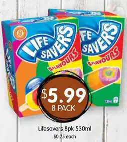 Spudshed Lifesavers offer