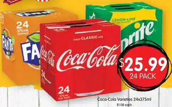 Spudshed Coca-Cola Varieties offer