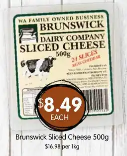 Spudshed Brunswick Sliced Cheese offer